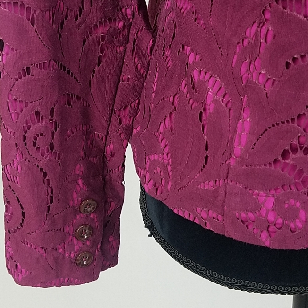 CAbi #128 women 2 Frolic color Fall Me jacket‎ - Picture 6 of 7